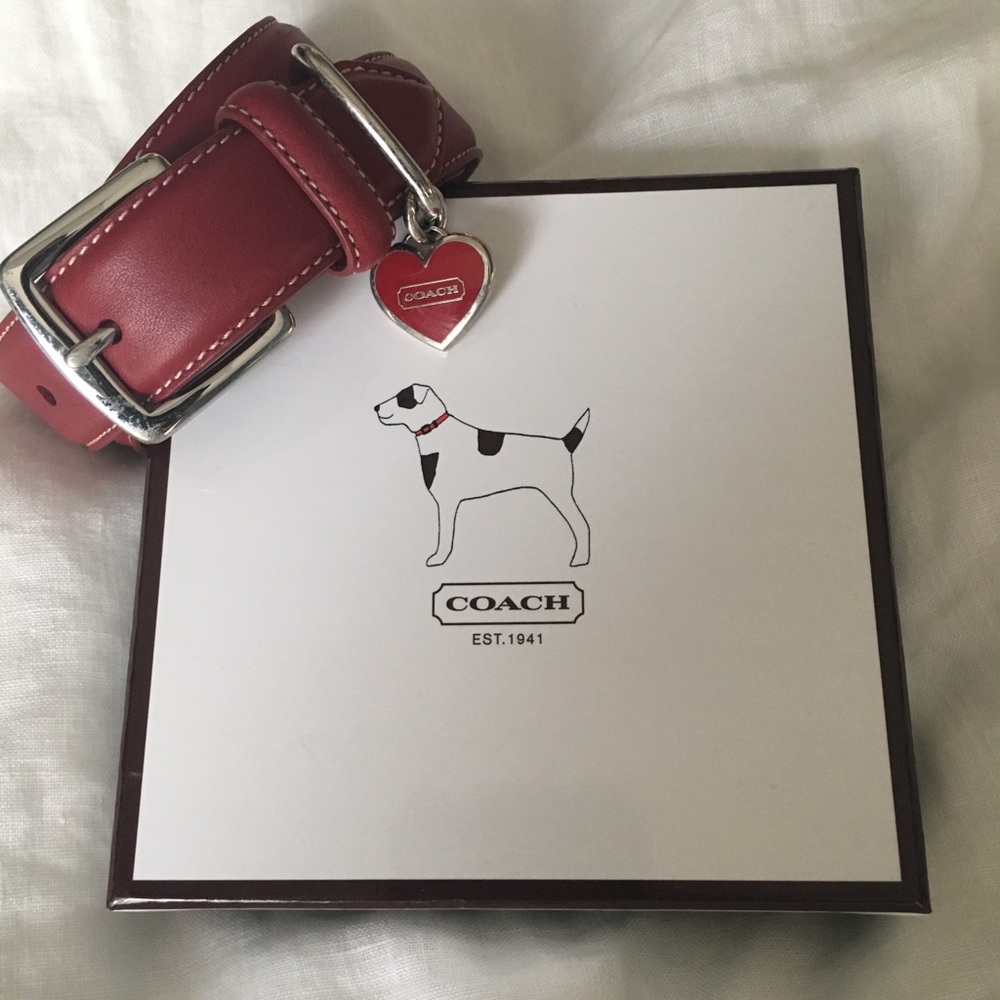 Coach dog collar